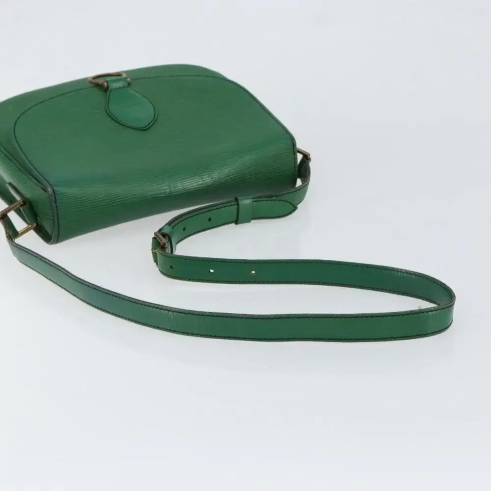 Louis Vuitton Epi Saint Cloud GM Shoulder Bag Green
